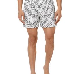 Fitz White Printed Cotton Boxers-image-82
