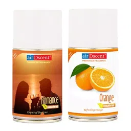AirDscent 250 ml Each Romance & Orange Spray Air Freshener Refill (Pack of 2)-24