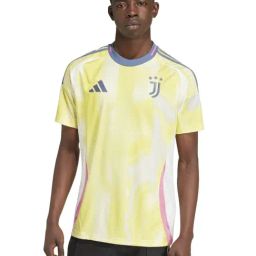 Adidas Yellow Slim Fit Printed Jersey-image-58