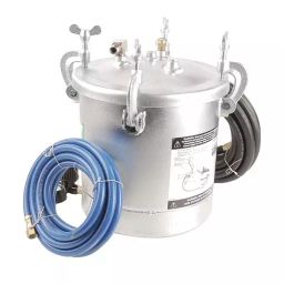 SPEEDAIRE 2.5 gal Paint Tank 50 psi Max Pressure Feed Spray Guns, 1ZMG5-image-9