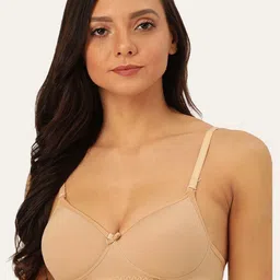 Lady Lyka Medium Coverage Lightly Padded Seamless Cotton T-Shirt Bra-image-33