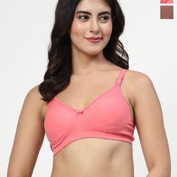 LILY Pack Of 2 Full Coverage T-shirt Bra-4