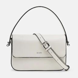 Kazo Off White Solid Small Sling Handbag-image-78