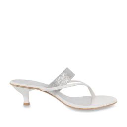 Metro Women's White Thong Sandals-picture-43