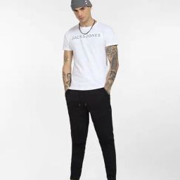 Jack & Jones Black Regular Fit Trackpants-image-16