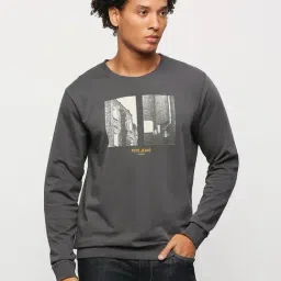 Pepe Jeans Thunder Grey Cotton Regular Fit Printed Sweatshirt-picture-39