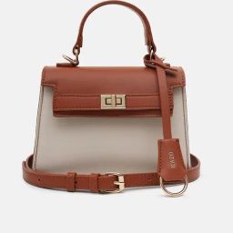 Kazo Off White Solid Small Sling Handbag-45