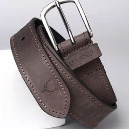Allen Solly Brown Leather Waist Belt for Men-image-42