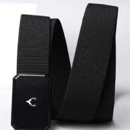Allen Solly Black Leather Waist Belt for Men-image-65