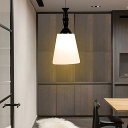 GAUVIK White & Black Ceiling Lamp image 3