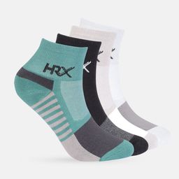 HRX by Hrithik Roshan Men Set of 4 Assorted Above Ankle Length Socks-9
