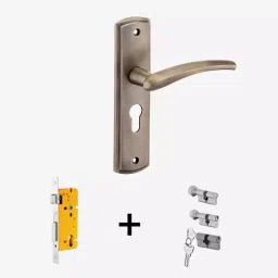 Dorset Onix ML ON 254 mm(10 Inch) PT Finish Combo Lock Sets with Coin and Knob Cylinder (70 mm)-picture-48