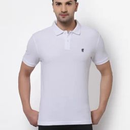 Red Tape White Cotton Regular Fit Polo T-Shirt-image-30