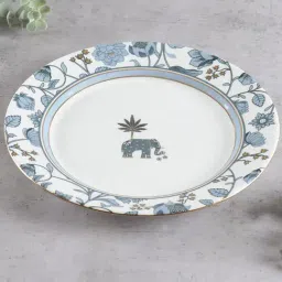 india circus by krsnaa mehta India Circus By Krshna Mehta Multi Bone China Printed Dinner Plates-picture-40