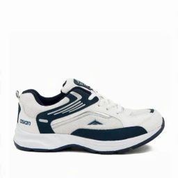 Asian Men's White Running Shoes-18
