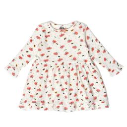 MiArcus Kids White & Red Cotton Printed Full Sleeves Dress-image-39