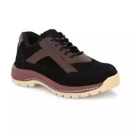 ADZON Steel Toe Safety Shoe High Ankle Genuine Leather Size UK 9 Black, 2253-image-37