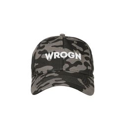 WROGN Unisex Black & Grey Printed Baseball Cap-picture-47