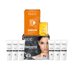 VLCC Diamond Facial Kit with Vitamin C Serum-image-51