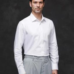 Rare Rabbit White Regular Fit Solid Shirt-image-94