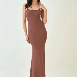 Color Capital Brown Regular Fit Dress-picture-35