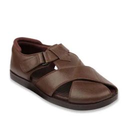 MediFeet Men's Brown Fisherman Sandals-image-64