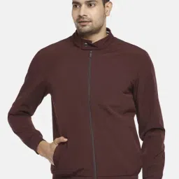 Byford by Pantaloons Wine Regular Fit Jacket-picture-44