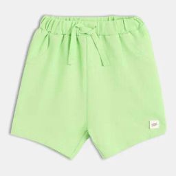 MINIKLUB Boys Green Cotton Solid Shorts-picture-36