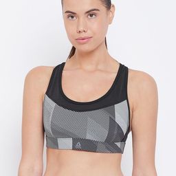 Reebok Women Printed One Series Hero Racer Training Bra-image-95