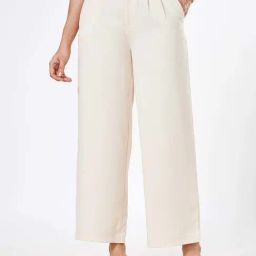 Honey by Pantaloons Beige Plain Pants-image-76