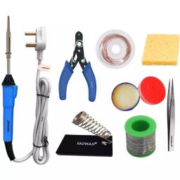 Fadman Basic 1st Beginner 8 In 1 Soldering Iron Kit 25 W Corded Flat Copper, Iron & Nickle Tip-46