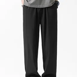 Imsa Moda Men Black Track Pants-image-22