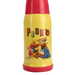 Disney Unisex Kids Yellow & Red Pooh Printed Stainless Steel Flask Water Bottle-9