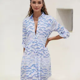 TIRA Women Conversational Printed A-Line Above Knee Dress-image-18