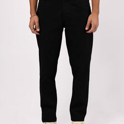 Tailoraedge Men Classic Tapered Fit Mid-Rise Jeans-image-76