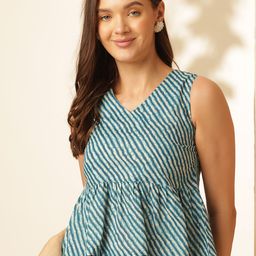 Anouk Women Cotton Printed Top-image-51