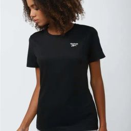 Reebok Black Slim Fit Sports T-Shirt-picture-37
