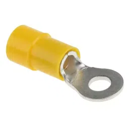 RS PRO Insulated Ring Terminal M4 Stud Size 4 mm² to 6 mm² Wire Size Yellow, 6139378-picture-41