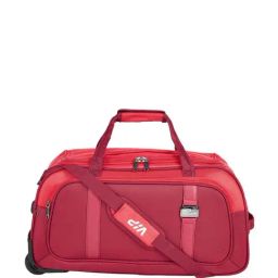 VIP Tristen X Dft Maroon Small Duffle Trolley Bag-42