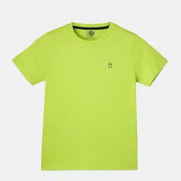 The Souled Store Kids Lime Green Cotton Regular Fit T-Shirt-image-49