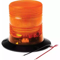 RS PRO Amber Flashing Beacon 10-100 V DC Surface Mount Wall Mount LED Bulb IP56, 9076025-image-81