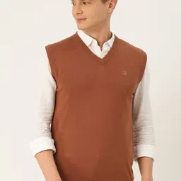 Monte Carlo Pure Cotton Sweater Vest-image-4