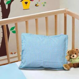 The Baby Atelier Blue & White Cotton 400 TC Pillow Cover-image-81
