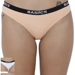 BASIICS by La Intimo Multicolor Cotton Bikini Panty( Pack Of 3 )-image-32