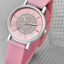 CRESTELLO Women Dial & Straps Analogue Watch CR-L357-PNK-picture-4