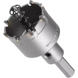 uptodatetools Hole Saw Cutter Drill Bit Masonry Type Round Shank 40 mm Diameter Grey Finish-10