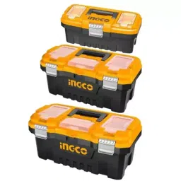 Ingco 355.6, 431.8 & 508 mm Plastic Tool Boxes, PBXK0302 (Set of 3)-image-13