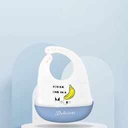 YOUSTYLO Kids Printed Adjustable Bibs With Crumb Collector-47