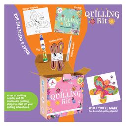 Kalakaram DIY Quilling Mini Kit - Mulricolor-image-2