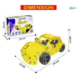 FunBlast Wonder Car Building & Assembling Play Set with Screw Driver  305 Pcs image 3